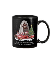 Hans Gruber falls from Nakatomi Plaza Mug tile