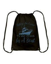 Fishing an Excuse Drawstring Bag tile