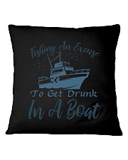 Fishing an Excuse Square Pillowcase tile