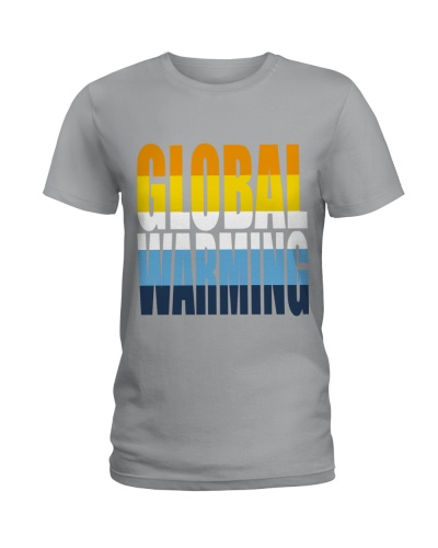 Global warming (AroAce) Pride Ladies T-Shirt