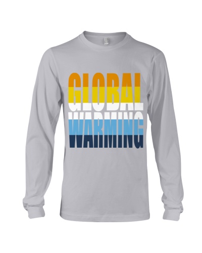 Global warming (AroAce) Pride Long Sleeve Tee