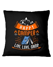 Happy camper Square Pillowcase tile