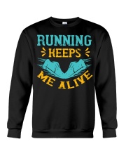 running keeps me alive-01 Crewneck Sweatshirt tile