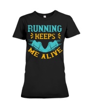 running keeps me alive-01 Premium Fit Ladies Tee tile