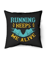 running keeps me alive-01 Indoor Pillow tile