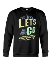 Lets go camping Crewneck Sweatshirt tile