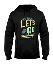 Lets go camping Hooded Sweatshirt front