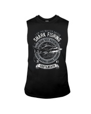 Shark Fishing Sleeveless Tee tile