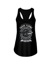 Shark Fishing Ladies Flowy Tank tile