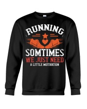 running sometimes Crewneck Sweatshirt tile