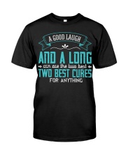 A good laugh and a long run Classic T-Shirt tile