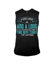 A good laugh and a long run Sleeveless Tee tile