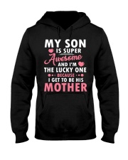 My Son is super awesome Hooded Sweatshirt tile
