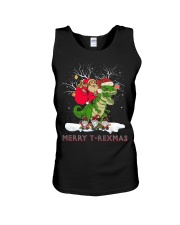 MERRY T-REXMAS Unisex Tank tile