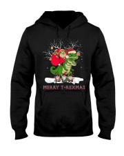 MERRY T-REXMAS Hooded Sweatshirt front