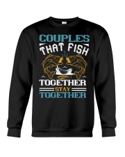COUPLES THAT FISH TOGETHER-01 Crewneck Sweatshirt tile