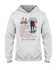 TO MY WIFE LOVE YOUR HUSBAND Hooded Sweatshirt thumbnail