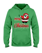 dabbing santa merry christmas Hooded Sweatshirt thumbnail