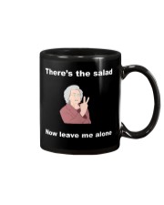 There's the salad now leave me alone mug Mug front