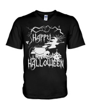 Happy Halloween V-Neck T-Shirt thumbnail