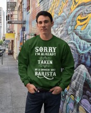 Barista Apparel Good Gifts For Baristas Crewneck Sweatshirt lifestyle-unisex-sweatshirt-front-2