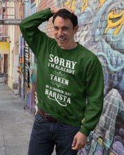 Barista Apparel Good Gifts For Baristas Crewneck Sweatshirt lifestyle-unisex-sweatshirt-front-4