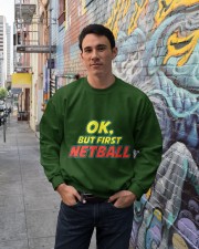 Gifts ideas for netball lovers Netball players Crewneck Sweatshirt lifestyle-unisex-sweatshirt-front-2
