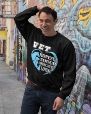 Veterinarian Apparel Great Gifts For Veterinarians Crewneck Sweatshirt lifestyle-unisex-sweatshirt-front-4