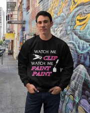 Funny cute manicure gifts Manicurist apparel Crewneck Sweatshirt lifestyle-unisex-sweatshirt-front-2