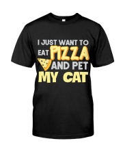 Pizza Lover Shirt I Love Pizza T Shirt Pizza Gifts Classic T-Shirt thumbnail