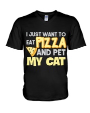 Pizza Lover Shirt I Love Pizza T Shirt Pizza Gifts V-Neck T-Shirt thumbnail