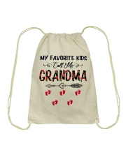 My Favorite Kids Call Me Grandma Drawstring Bag tile