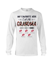 My Favorite Kids Call Me Grandma Long Sleeve Tee tile