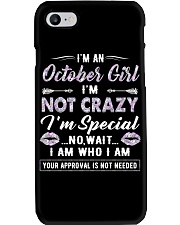 October Girl Phone Case tile