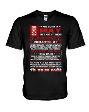 May Man V-Neck T-Shirt tile