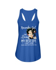 11 my best life Ladies Flowy Tank tile