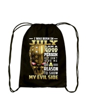 July Man Drawstring Bag tile