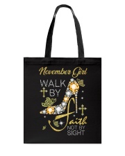 November Girl Tote Bag tile