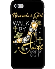 November Girl Phone Case tile