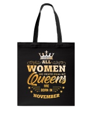 November Girl Tote Bag tile
