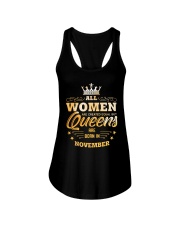 November Girl Ladies Flowy Tank tile