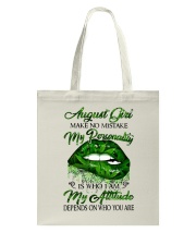 August Girl Tote Bag tile