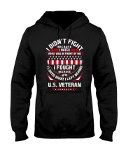 I Didn't Fight Hooded Sweatshirt tile