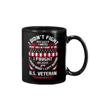 I Didn't Fight Mug tile