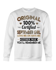 September Girl Crewneck Sweatshirt tile