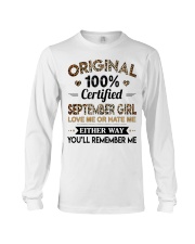 September Girl Long Sleeve Tee tile