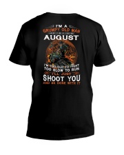 August Man V-Neck T-Shirt tile