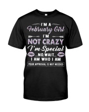 February Girl Classic T-Shirt front