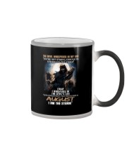 August Man Color Changing Mug tile