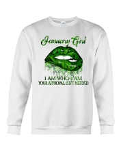 January Girl Crewneck Sweatshirt tile